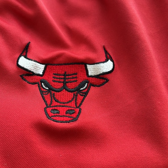 Adidas Authentic NBA Chicago Bulls Warm Up Breakaway Pants size Men's 2XL / XXL - Picture 3 of 10